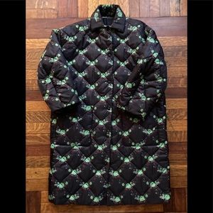 No. 6 Lewis Coat in Black Diamond Bouquet